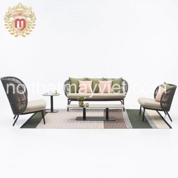 Bàn Ghế Sofa Mây Tre BGSF0013